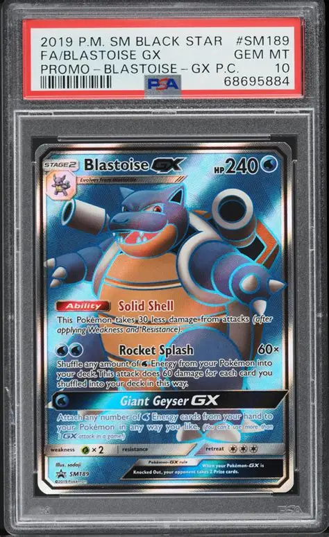 Blastoise GX (SM Black Star Promo)