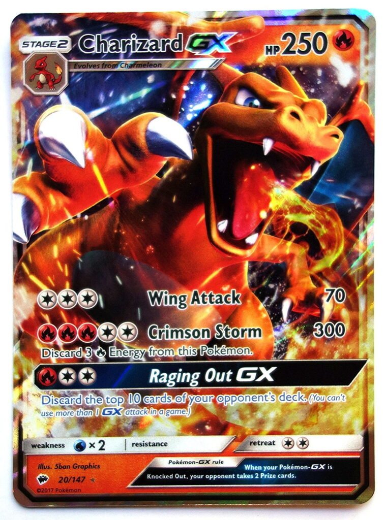 1. Charizard GX (20/147)